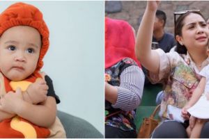 Olahraga sejak bayi, 9 momen Rayyanza anak Nagita Slavina ngegym ini bikin gemas