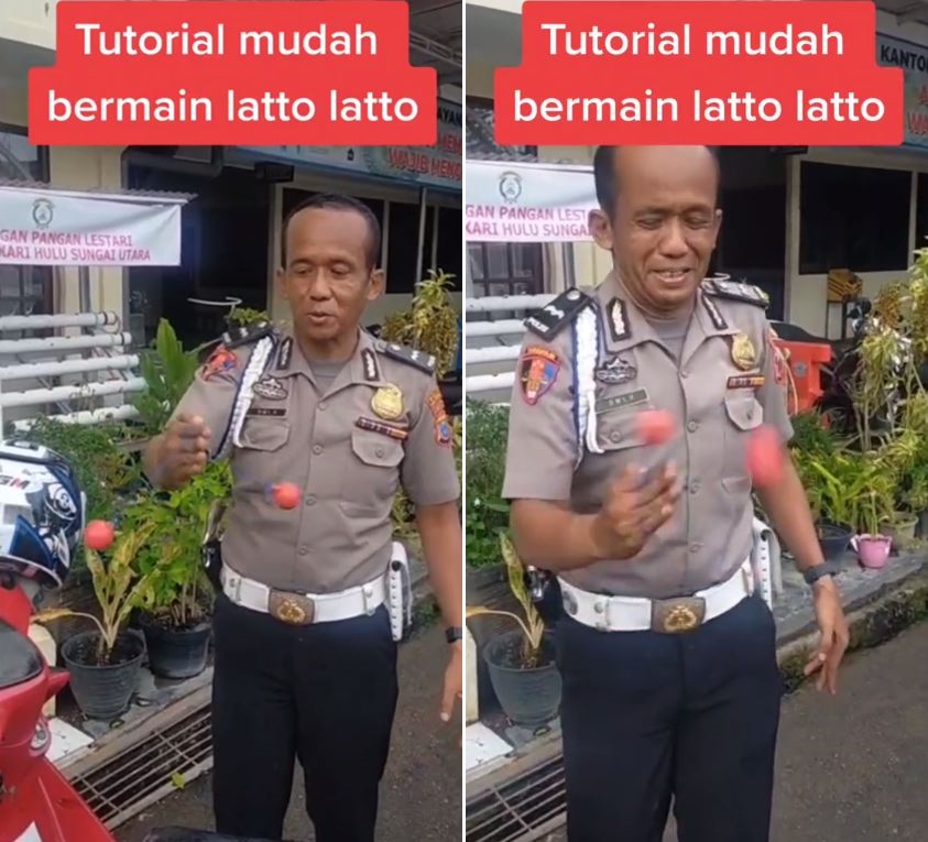 Kronologi anggota polisi minta maaf dan kena sanksi atasan, usai bagikan video tutorial main lato-lato
