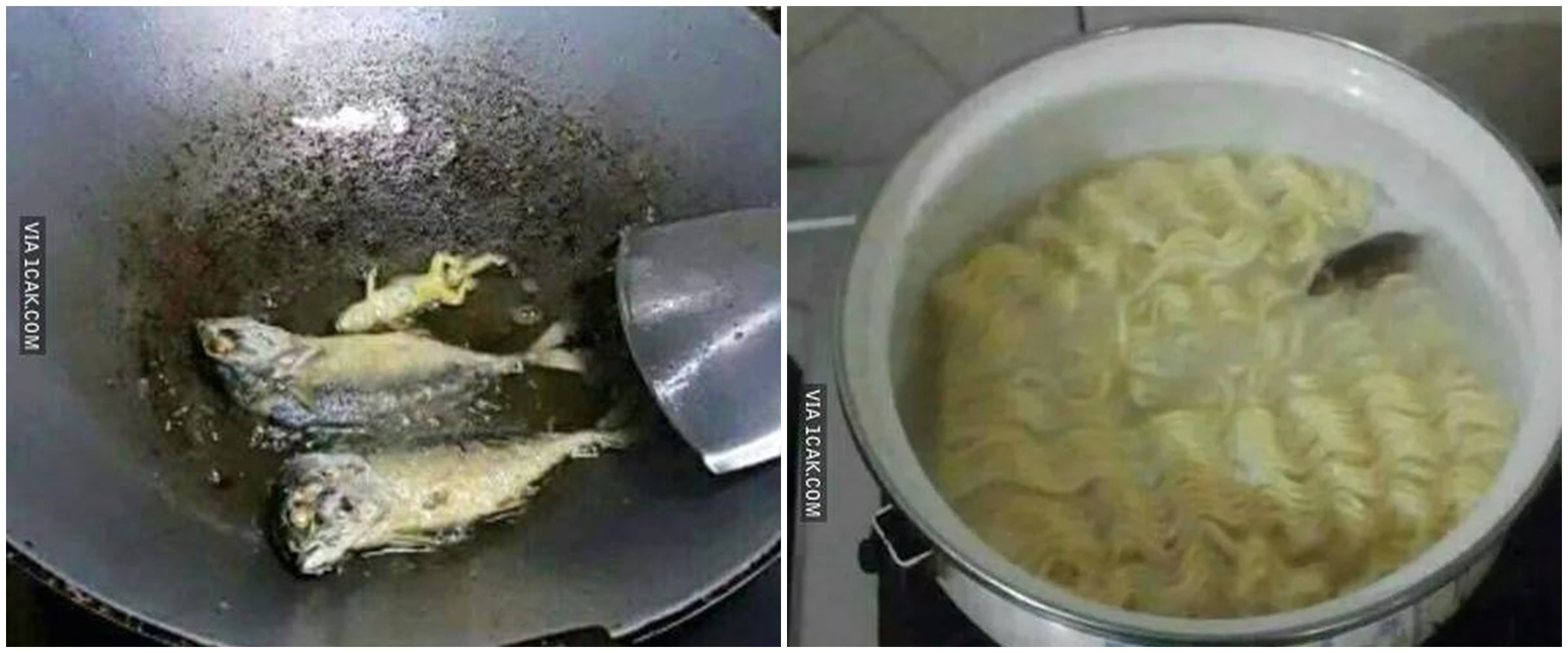 11 Momen apes saat memasak ini bikin nyesek, pengen nangis tapi sia-sia