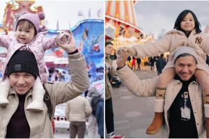 Intip 9 potret lucunya Gempi remake foto masa kecil bareng Gading dan Gisel