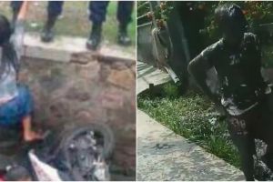 Lucu tapi kasian, 11 momen orang tercebur selokan ini bikin tahan tawa