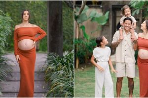 Selalu tampil modis, ini 9 potret beda gaya Jennifer Bachdim saat maternity shoot anak ke 1 sampai 4