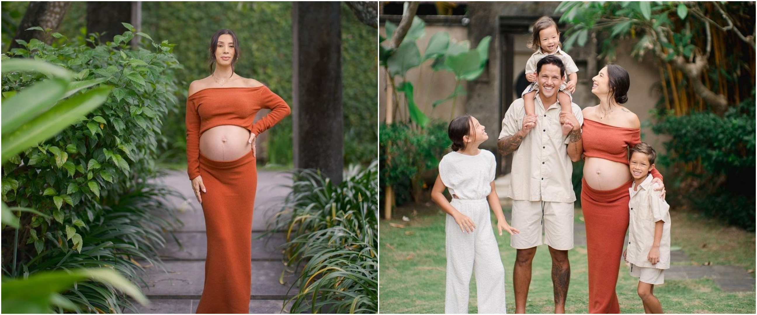 Selalu tampil modis, ini 9 potret beda gaya Jennifer Bachdim saat maternity shoot anak ke 1 sampai 4