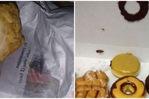 11 Momen lucu makanan nempel ke bungkusnya, bikin nggak selera