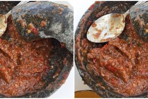 Resep sambal tomat terasi, segar, harum, dan mudah dibuat