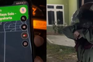 Niat hati ingin ke Jogja, pasangan ini malah nyasar ke Solo karena si cewek salah lihat maps