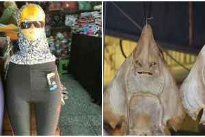 11 Potret nyeleneh barang jualan di pasar ini bikin lihat dua kali