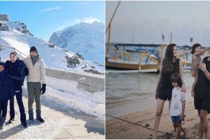 Momen 9 seleb rayakan ultah anak dengan sederhana, Bunga Zainal beri kue dan ucapan manis