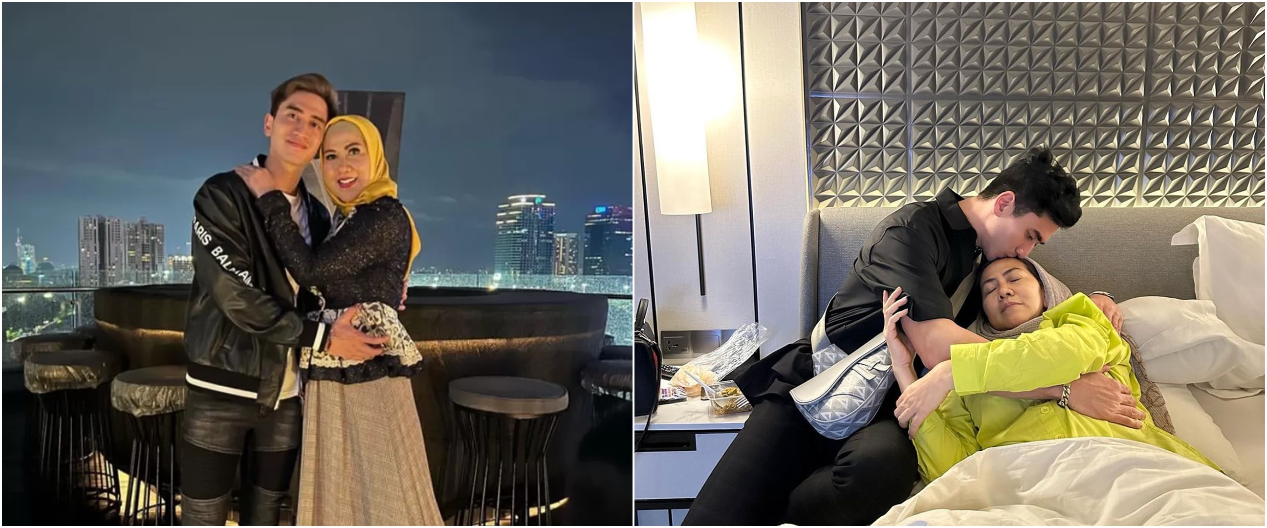 Pulang ke Indonesia dan bertemu Venna Melinda, Verrell Bramasta patah hati melihat kondisi ibunya