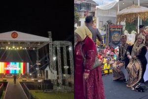 Potret mewahnya khitanan 'sultan' layaknya konser akbar, siapa sosok yang punya gawe?