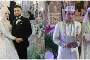 Potret 9 pemeran drama kolosal saat menikah, pernikahan Candy Satrio digelar megah