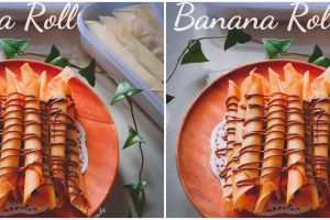 Resep banana roll dari pisang kepok, enak dan cocok untuk camilan ketika santai