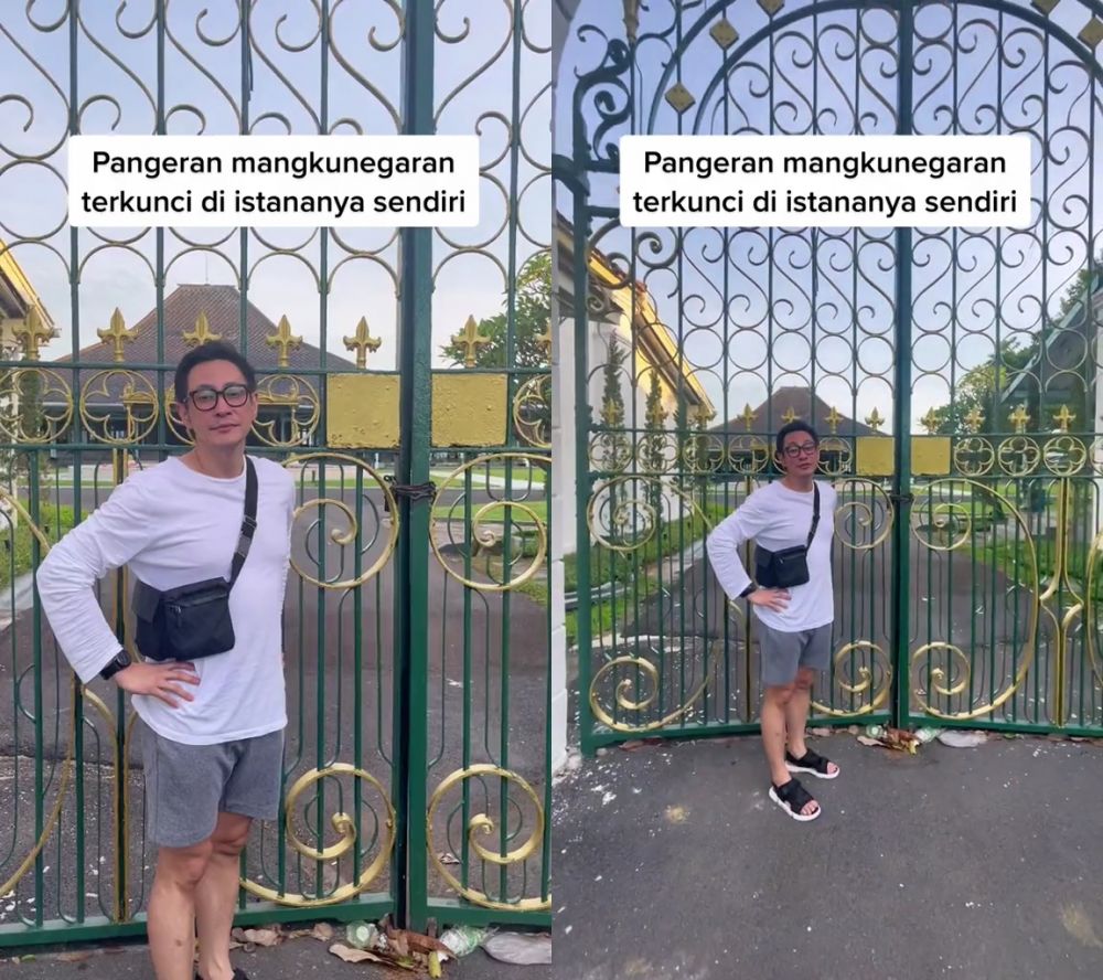 Momen Pangeran Mangkunegaran terkunci di istananya sendiri, abdi dalem langsung panik