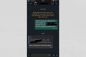 13 Potret chat WA pelanggan ke kurir paket ini endingnya bikin geregetan dan emosi