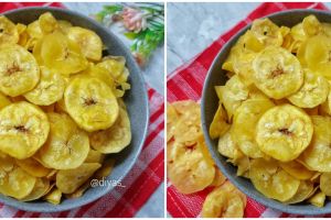 Resep keripik pisang, manis, gurih, dan enak