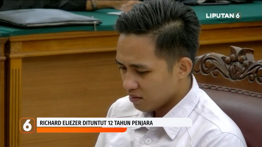 Terbukti terlibat dalam kasus pembunuhan berencana, Bharada E dituntut 12 tahun penjara