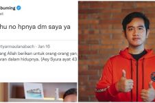 Gibran cari nomor telepon mantan karyawan UNIBI yang berhenti bekerja usai hina Jokowi di media sosial