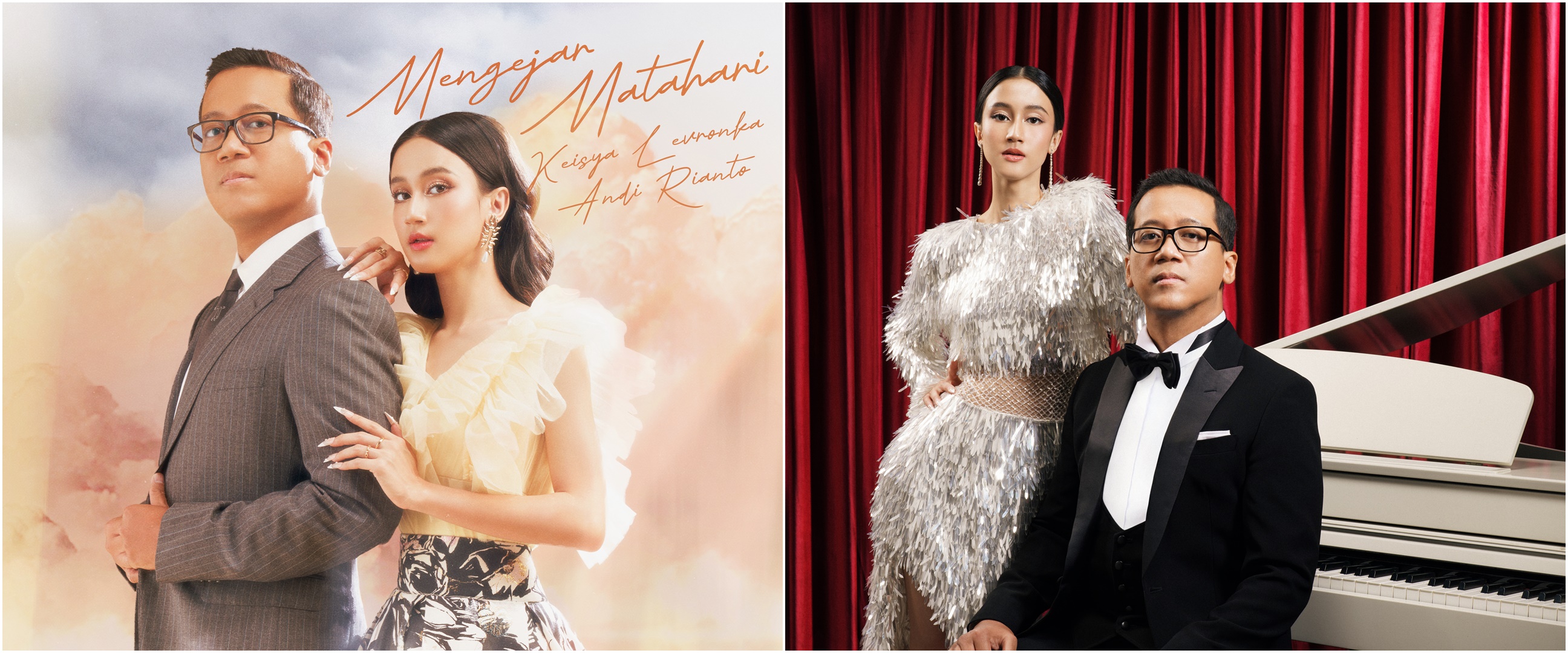 Terbitkan lagi lagu "Mengejar Matahari" yang lebih fresh, Andi Rianto gandeng Keisya Levronka