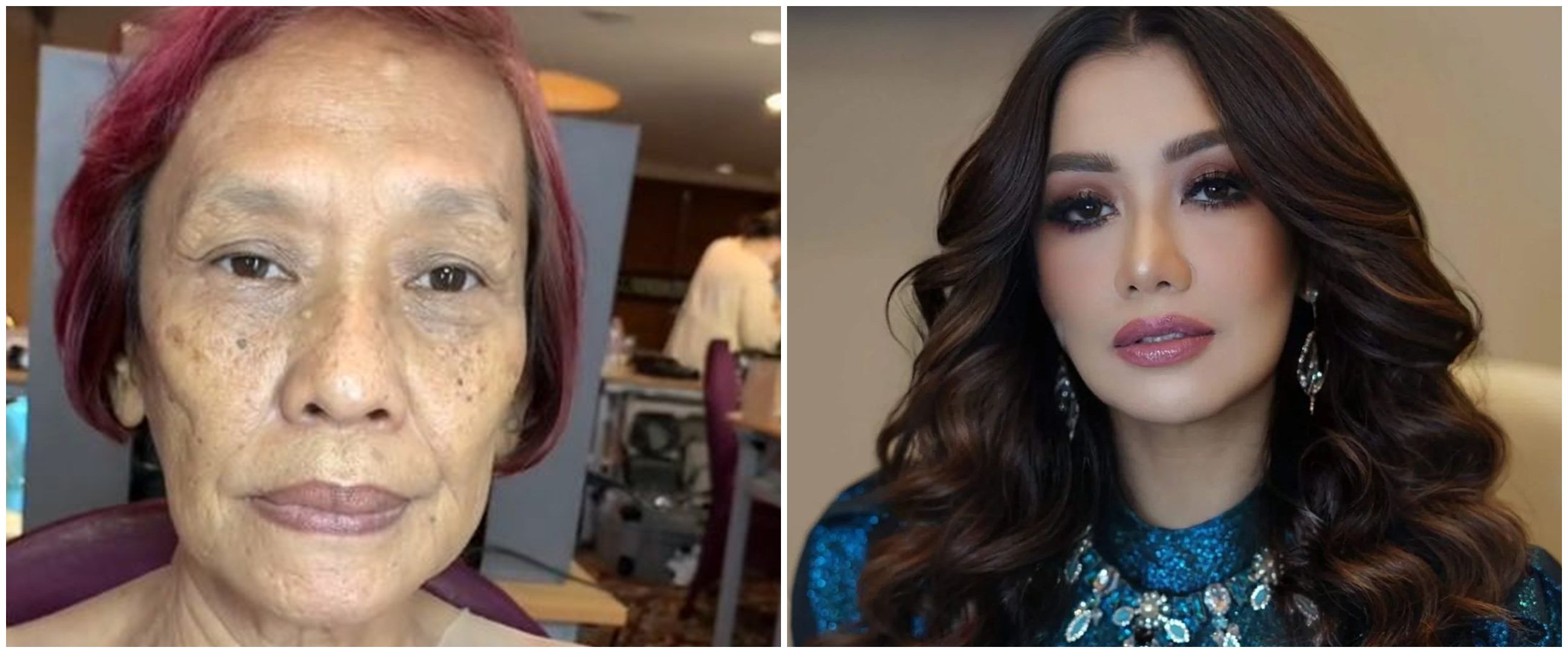 Transformasi wanita paruh baya dirias MUA jadi lebih muda, disebut mirip Reza Artamevia