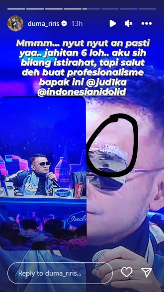 Profesionalisme Judika dipuji, tetap jadi juri Indonesian Idol usai pelipisnya sobek