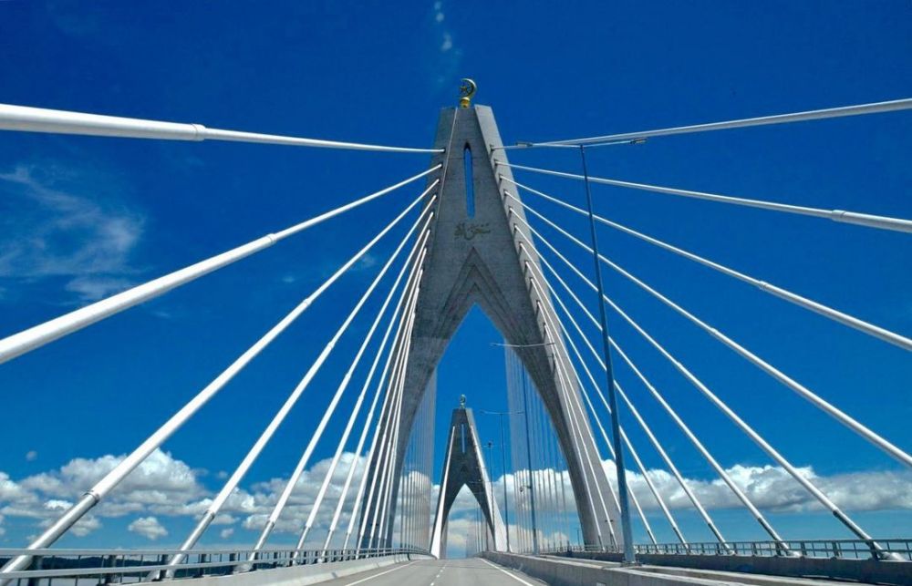 Jembatan terpanjang Asia Tenggara ada di Brunei, sambungkan dua potong Brunei di Borneo