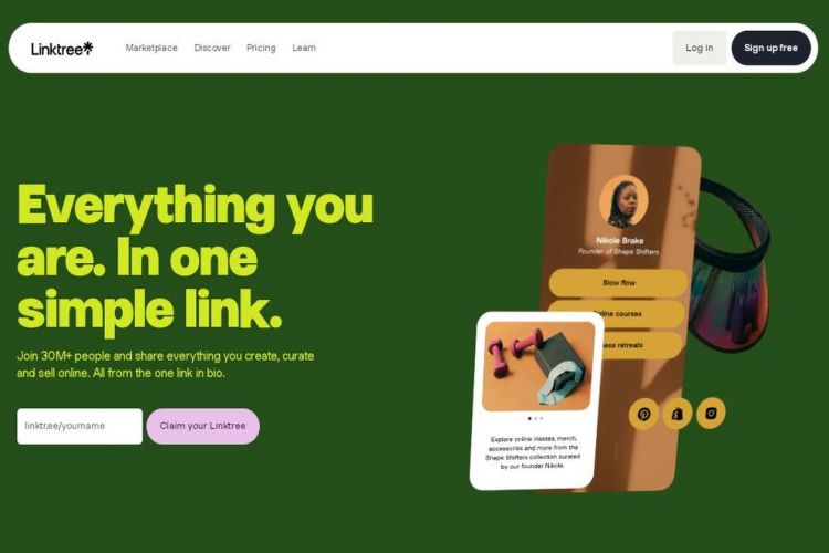 Cara mudah membuat Linktree melalui laptop dan komputer, cocok untuk jalankan berbagai bisnis