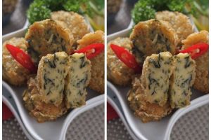 Resep nugget misoa bayam, enak, praktis, dan bikin nagih