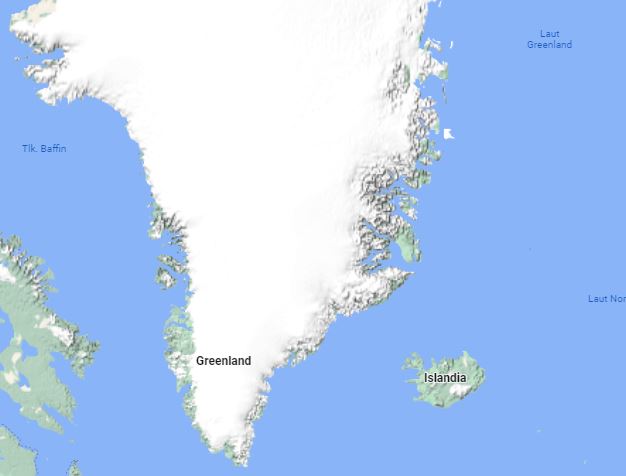 Kenapa daratan Greenland isinya cuma es sementara Islandia malah padang rumput? Begini faktanya