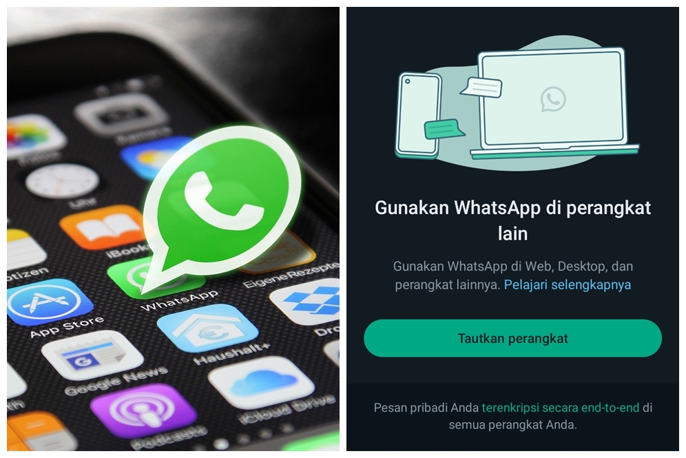 Cara mudah login satu akun WhatsApp di dua HP atau lebih, ini syaratnya
