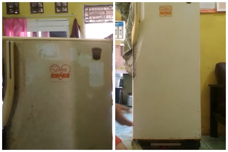 Cara membersihkan pintu kulkas yang menguning dan berkerak, kinclong cuma pakai 1 bahan