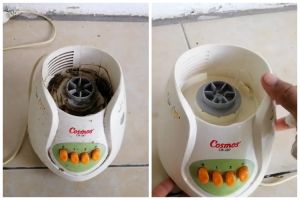 Jangan asal siram, begini trik aman membersihkan kerak bagian dalam mesin blender