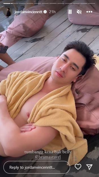 Liburan di Bali Verrell Bramasta dilarikan ke rumah sakit, ini penyebabnya