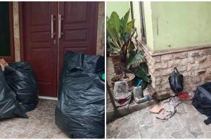 Penyewa rumah di Depok kabur tanpa membayar, hunian ditinggalkan dengan tumpukan sampah plastik