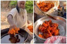 11 Potret pembuatan ayam goreng di India ini jorok, campur keringat dan helaian rambut di bumbu