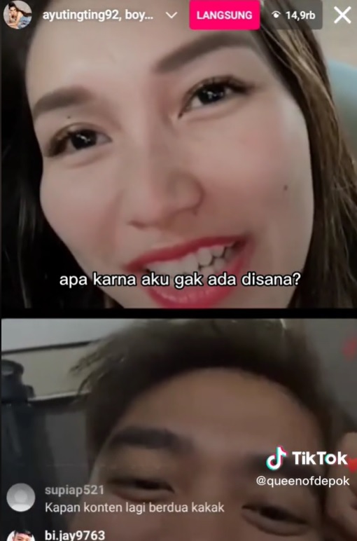 Momen Ayu Ting Ting live bareng Boy William pakai bahasa Korea, warganet sebut serasa nonton drakor