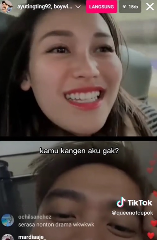 Momen Ayu Ting Ting live bareng Boy William pakai bahasa Korea, warganet sebut serasa nonton drakor