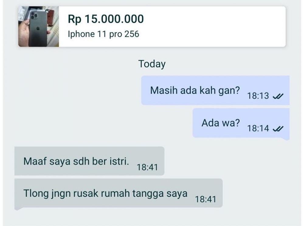 13 Balasan chat penjual online shop ke pembeli ini bikin yang baca ikutan emosi