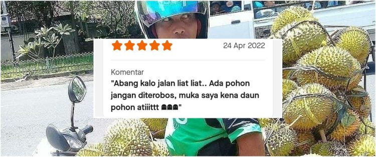 Tulisan Raring 11 Tulisan kocak di fitur rating ojek online ini bikin pengin ketawa ...