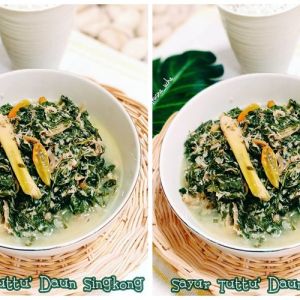 Resep sayur tuttu daun singkong, menu khas Makassar yang lezat dan bikin nagih