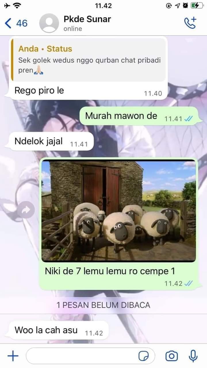 11 Chat lucu penjual nge-prank pembeli ini isengnya bikin kesel pol