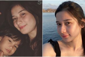 Buktikan jadi ibu tak bikin wajah menua, intip 11 potret Iris Wullur momong anaknya yang lucu