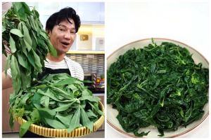 Pakai 3 bahan dapur, ini cara merebus daun singkong ala restoran Padang agar empuk dan tetap hijau