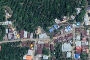 Perbatasan unik Indonesia dan Malaysia di Pulau Sebatik, banyak rumah di atas 2 negara