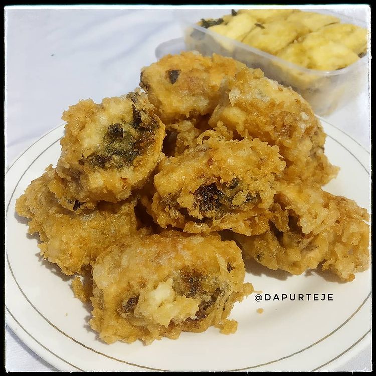 Resep tahu mercon daun singkong, menu lezat yang cocok jadi camilan maupun lauk nasi hangat