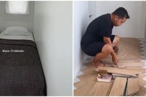 Kamar ART dengan luas 1 meter dimakeover jadi ala drakor, ini 9 potret hasilnya yang estetik