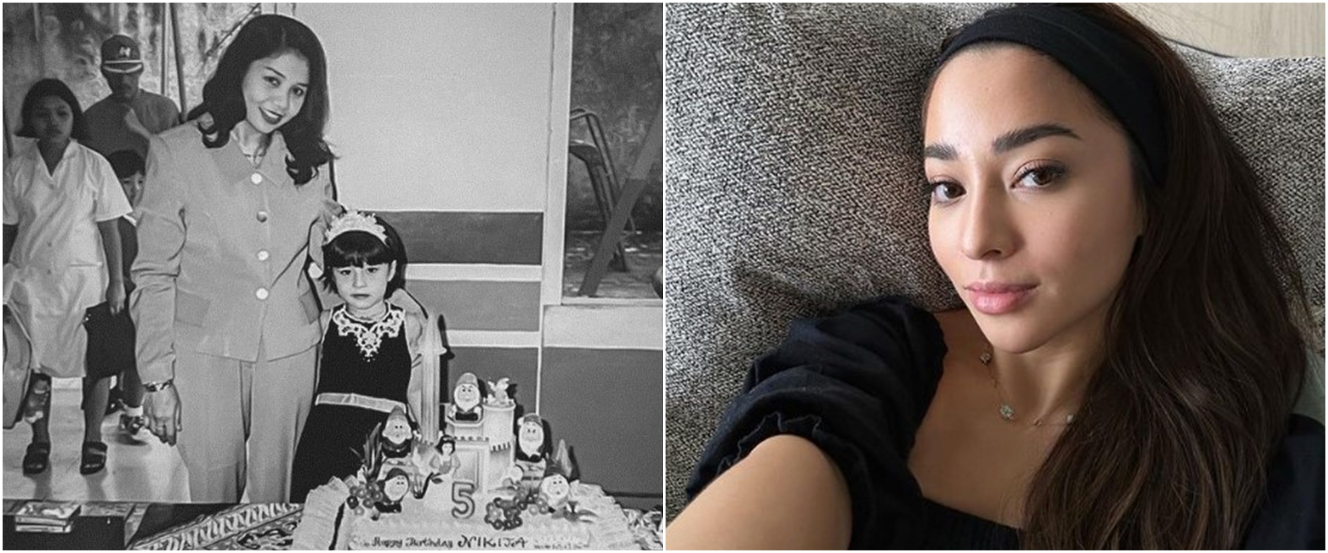Nikita Willy unggah potret lawas bareng ibu, baju sang mama bikin salah fokus