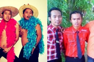 9 Potret lawas grup komedian Cagur, paras Narji dinilai tak banyak berubah