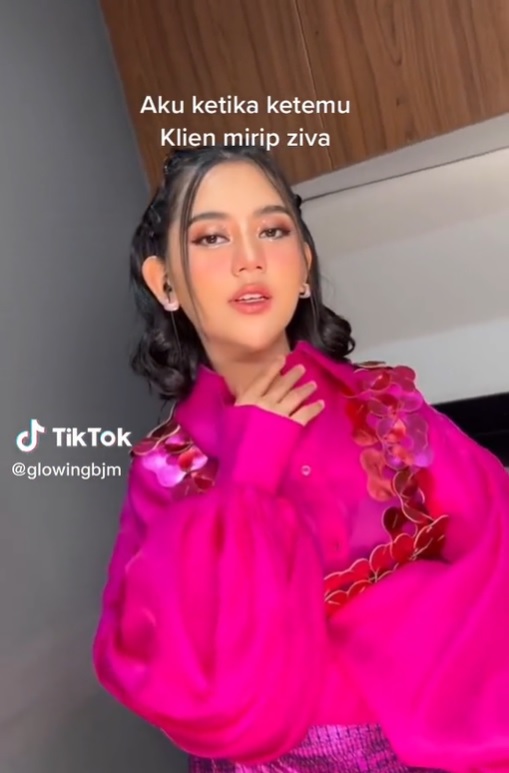 Wanita kulit sawo matang dirias MUA ini bikin pangling, wajahnya plek-ketiplek Ziva Magnolya