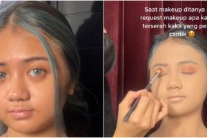 Wanita kulit sawo matang dirias MUA ini bikin pangling, wajahnya plek-ketiplek Ziva Magnolya