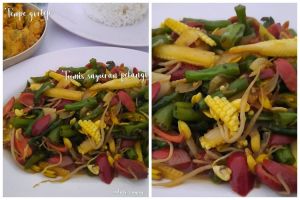 Resep tumis sayur pelangi, sedap, lezat, dan mudah ditiru